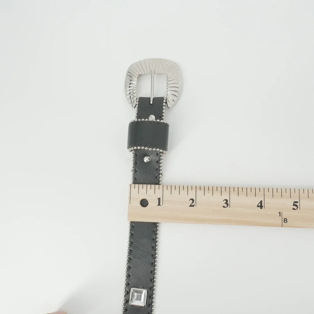 Western Studded Belt Womens 30